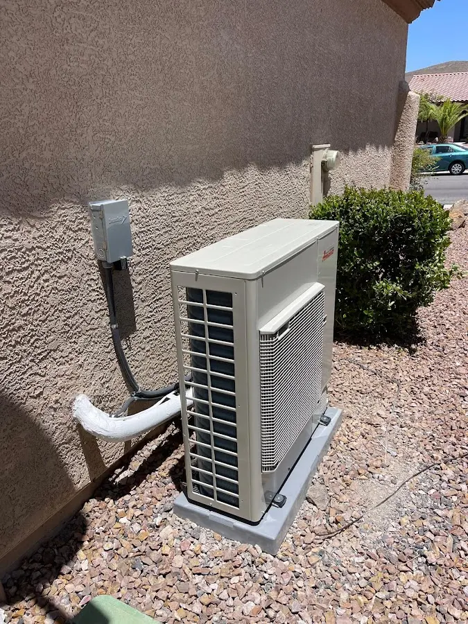Residential air conditioning condenser unit in Woods Cross